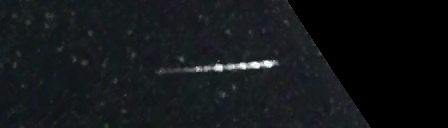 Unprocessed fireball image