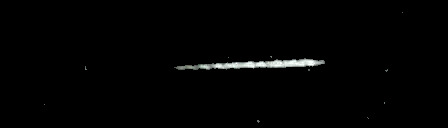 Processed fireball image