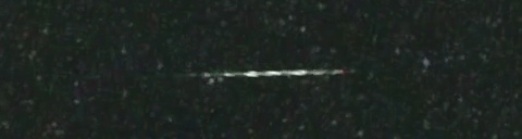 Unprocessed fireball image