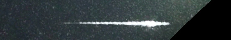 Unprocessed fireball image