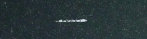 Unprocessed fireball image