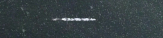 Unprocessed fireball image