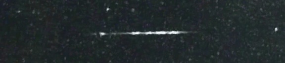 Unprocessed fireball image