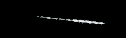 Processed fireball image