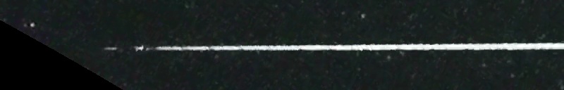 Unprocessed fireball image