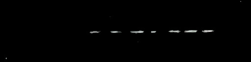 Processed fireball image