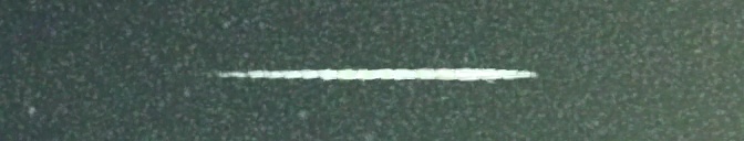 Unprocessed fireball image