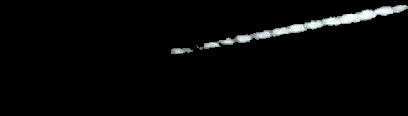 Processed fireball image