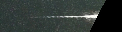 Unprocessed fireball image