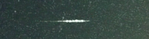 Unprocessed fireball image