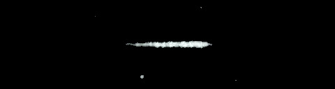 Processed fireball image