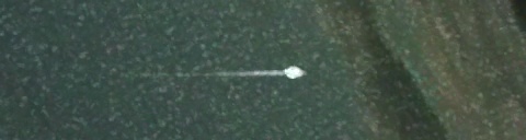 Unprocessed fireball image