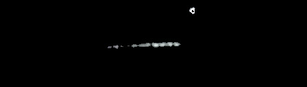 Processed fireball image