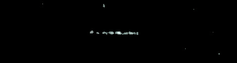 Processed fireball image