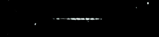 Processed fireball image