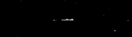 Processed fireball image