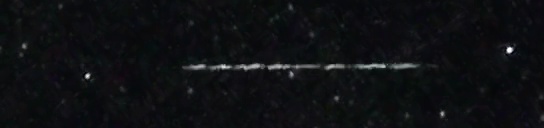 Unprocessed fireball image