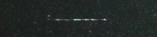 Unprocessed fireball image