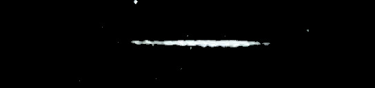 Processed fireball image