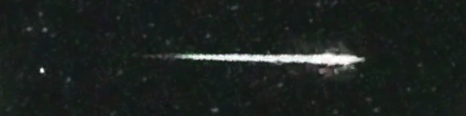 Unprocessed fireball image