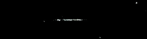 Processed fireball image