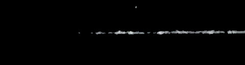 Processed fireball image