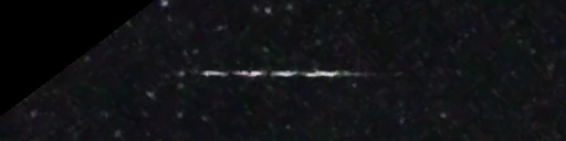 Unprocessed fireball image