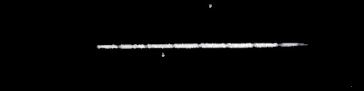 Processed fireball image