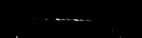 Processed fireball image