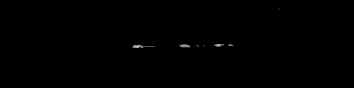 Processed fireball image