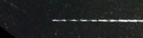 Unprocessed fireball image