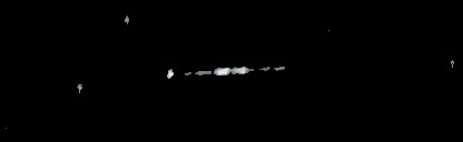 Processed fireball image