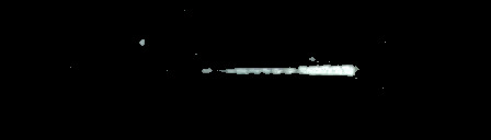 Processed fireball image