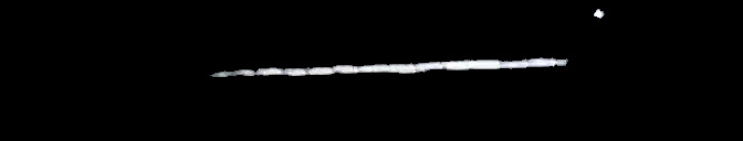 Processed fireball image