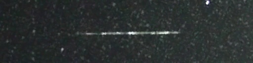 Unprocessed fireball image