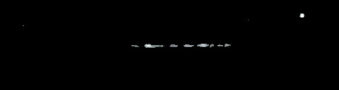 Processed fireball image