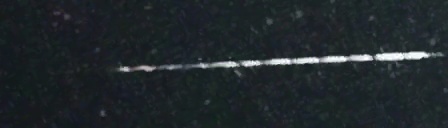 Unprocessed fireball image