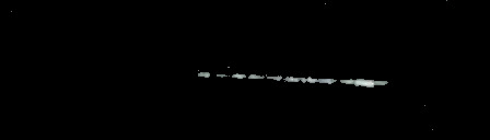 Processed fireball image