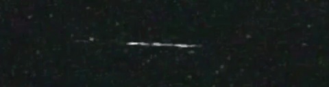 Unprocessed fireball image