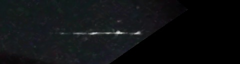 Unprocessed fireball image