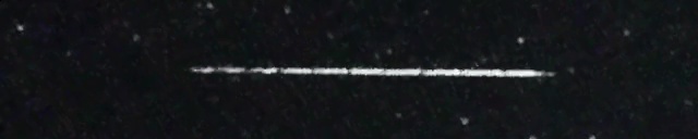 Unprocessed fireball image