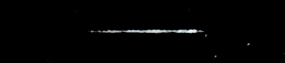 Processed fireball image