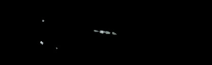 Processed fireball image