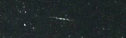 Unprocessed fireball image