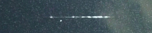 Unprocessed fireball image