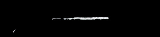 Processed fireball image