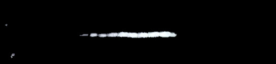 Processed fireball image