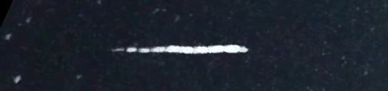 Unprocessed fireball image