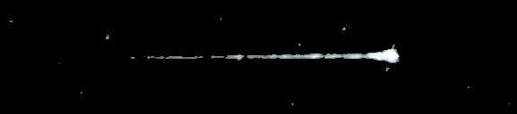 Processed fireball image