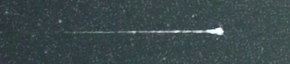 Unprocessed fireball image